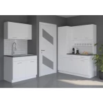 Mini kuhinjski blok RUBI 250 . Mini čajna blok kuhinja RUBI 250 je primerna za vsako pisarno in delavnico. Zaradi svoje velikosti vam bo prihranila veliko