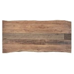 Miza NOTTINGHAM 220X100 . Miza NOTTINGHAM 220X100 je elegantna miza, ki popestri vsak prostor. Mizna plošča je narejena iz akacijevega lesa, z kovinskimi