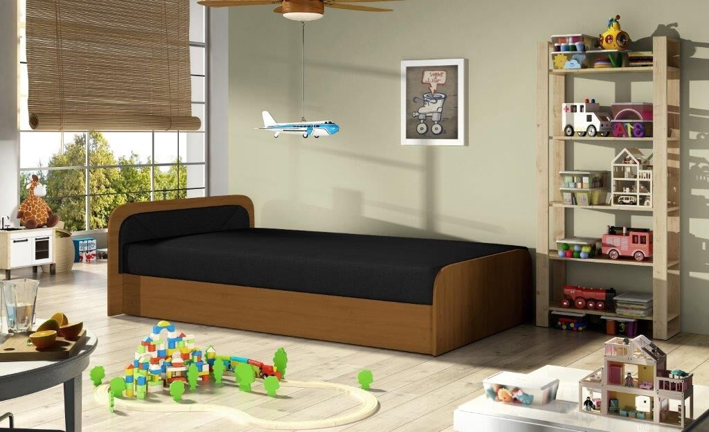 Mladinska postelja TEJA 2 . Postelja TEJA 2 je klasična postelja primerna za otroške ali mladinske sobe ali kot dodatno ležišče v vsakem prostoru. Je