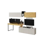 Mladinska soba SIMPL 1 . Mladinska soba SIMPL 1 je odlična ponudba za tiste, ki želijo sobo urediti v dizajnerskem in brezčasnem stilu. Komplet je