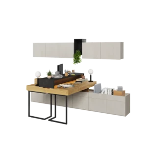 Mladinska soba SIMPL 4 A . Mladinska soba SIMPL 4 je odlična ponudba za tiste, ki želijo sobo urediti v dizajnerskem in brezčasnem stilu. Komplet je