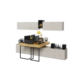 Mladinska soba SIMPL 4 B . Mladinska soba SIMPL 4 je odlična ponudba za tiste, ki želijo sobo urediti v dizajnerskem in brezčasnem stilu. Komplet je