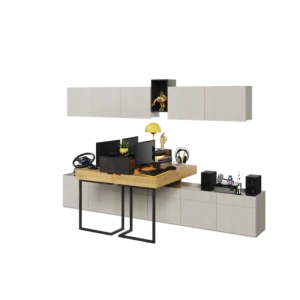 Mladinska soba SIMPL 4 B . Mladinska soba SIMPL 4 je odlična ponudba za tiste, ki želijo sobo urediti v dizajnerskem in brezčasnem stilu. Komplet je