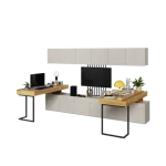 Mladinska soba SIMPL 5A . Mladinska soba SIMPL 5A je odlična ponudba za tiste, ki želijo sobo urediti v dizajnerskem in brezčasnem stilu. Komplet je