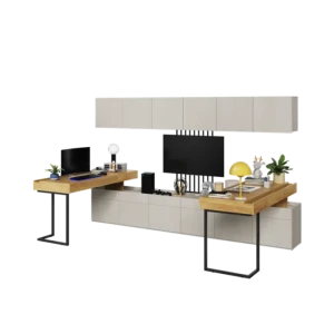 Mladinska soba SIMPL 5A . Mladinska soba SIMPL 5A je odlična ponudba za tiste, ki želijo sobo urediti v dizajnerskem in brezčasnem stilu. Komplet je