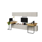 Mladinska soba SIMPL 5B . Mladinska soba SIMPL 5B je odlična ponudba za tiste, ki želijo sobo urediti v dizajnerskem in brezčasnem stilu. Komplet je