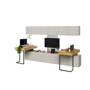 Mladinska soba SIMPL 5B . Mladinska soba SIMPL 5B je odlična ponudba za tiste, ki želijo sobo urediti v dizajnerskem in brezčasnem stilu. Komplet je