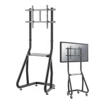 MOBILNO STOJALO ZA ZASLON NEOMOUNTS 37-80" 80 KG, NS-M3600BLACK - slika 2