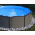 MONTAŽNI BAZEN PLANET POOL KIT 450 VISION ANTRACIT 450X120 CM - slika 13