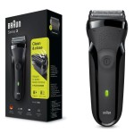 MOŠKI BRIVNIK BRAUN 3-300 BLACK