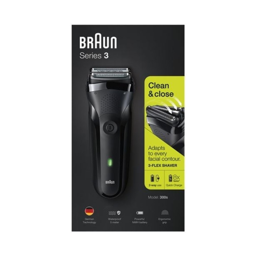 MOŠKI BRIVNIK BRAUN 3-300 BLACK - slika 3
