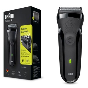 MOŠKI BRIVNIK BRAUN 3-300 BLACK