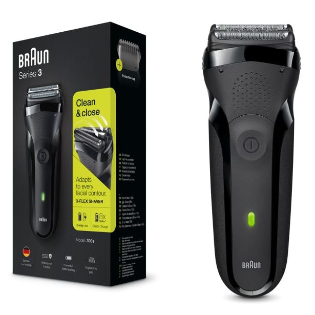 MOŠKI BRIVNIK BRAUN 3-300 BLACK MOŠKI BRIVNIK BRAUN 3-300 BLACK