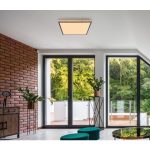 NADGRADNA STROP. SVETILKA DORO 24W ČRNA / LES WW KVADRATNA M. - slika 6