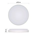 NADGRADNA STROP. SVETILKA EMOS LED LIVI 40 CM, 30 W TOPLA-HLADNA BELA - slika 10