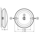 NADGRADNA STROP. SVETILKA 2345 G2 WD1 20/14/10/ ML-8MC ET+HFS - slika 6