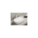 Nadpultni kopalniški umivalnik JANA je narejen iz keramike v beli mat barvi z črnimi vzorci. Vsaki kopalnici bo dodal izgled elegance ter modernosti.