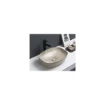 Nadpultni kopalniški umivalnik ŽAN 2 je narejen iz kvalitetne keramike. Zaradi svoje mat barve omogoča enostavno čiščenje. Dobavljiv je v mat barvi.