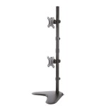NAMIZ. STOJALO ZA MONITOR NEOMOUNTS GIBLJIVO NAMIZNO STOJALO ZA 2 MONITORJA 10-32", 6 KG, FPMA-D550DDVBLACK - slika 2