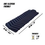 NAPIHLJIVA BLAZINA LAYON PODLOGA ZA SPANJE 188X65 CM ZELENA - slika 15