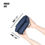 NAPIHLJIVA BLAZINA LAYON PODLOGA ZA SPANJE 200X65 CM TEMNO MODRA - slika 16