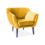 Naslonjač KATJANA 1 . Naslonjač KATJANA 1, je kakovosten kos pohištva, ki popestri vaš prostor. Narejena je iz blaga, kar zagotavlja prijetno sedenje in