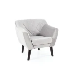 Naslonjač KATJANA 1 . Naslonjač KATJANA 1, je kakovosten kos pohištva, ki popestri vaš prostor. Narejena je iz blaga, kar zagotavlja prijetno sedenje in