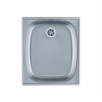 NERJAVNO POMIVALNO KORITO ALVEUS BASIC 10, SATIN 380X440 MM