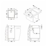 NERJAVNO POMIVALNO KORITO ALVEUS BASIC 10, SATIN 380X440 MM - slika 8