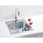 NERJAVNO POMIVALNO KORITO ALVEUS BASIC 140, SATIN 465X465 MM - slika 6