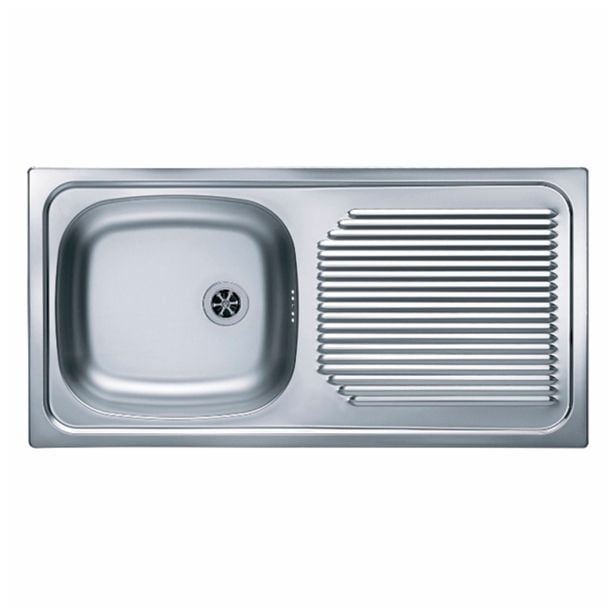 NERJAVNO POMIVALNO KORITO ALVEUS BASIC 60, LEINEN 860X435 MM NERJAVNO POMIVALNO KORITO ALVEUS BASIC 60, LEINEN 860X435 MM