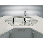 NERJAVNO POMIVALNO KORITO ALVEUS LINE 40, LEINEN 985X500 MM - slika 5