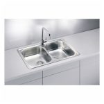 NERJAVNO POMIVALNO KORITO ALVEUS LINE 90, SATIN 790X500 MM - slika 5