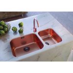 NERJAVNO POMIVALNO KORITO ALVEUS MONARCH VARIANT 10,COPPER 480X400 MM - slika 5