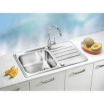 NERJAVNO POMIVALNO KORITO ALVEUS PRAKTIK 100, LEINEN 980X500 MM - slika 5