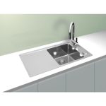 NERJAVNO POMIVALNO KORITO ALVEUS STRICTO 10 790X472 MM, DESNI - slika 5