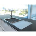 NERJAVNO POMIVALNO KORITO ALVEUS STRICTO 10 790X472 MM, LEVI - slika 6