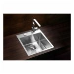 NERJAVNO POMIVALNO KORITO ALVEUS STYLUX 10, SATIN 450X510 MM - slika 4