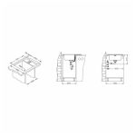 NERJAVNO POMIVALNO KORITO ALVEUS ZOOM MAXIM 10, SATIN 615X500 MM - slika 8