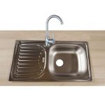 NERJAVNO POMIVALNO KORITO SINK SOLUTION VERONA SET Z ARMATURO - slika 4