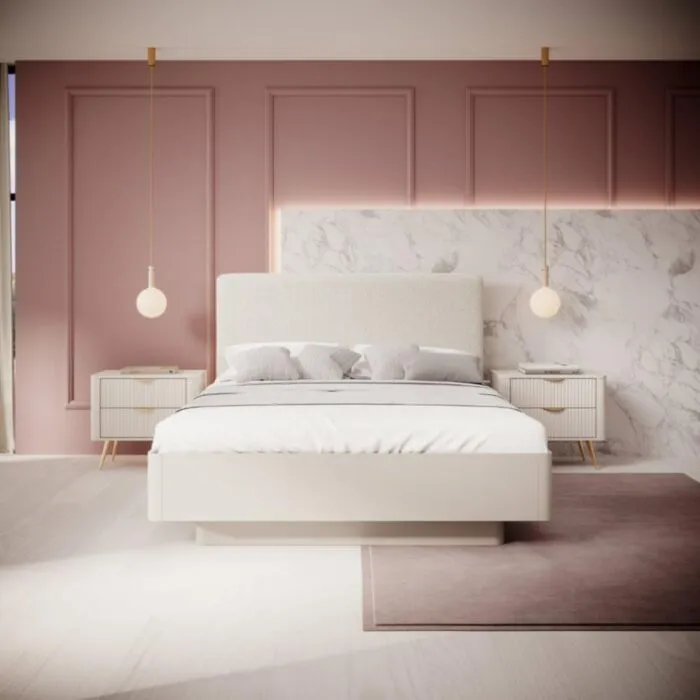 Nočna omarica LILJA Nočna omarica LILJA . Nočna omarica LILJA, je eleganten kos pohištva, ki popestri vaš prostor. Narejena je iz odličnih materialov v barvi beige. Narejena