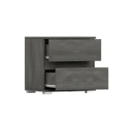 Nočna omarica TIFANY 2 . Nočna omarica TIFANY 2 je primerna za vsako spalnico. Narejena je iz kvalitetnega materiala in ima moderne linije. Odlično se poda