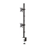 NOSILEC ZA MONITOR NEOMOUNTS GIBLJIVI NOSILEC ZA 2 MONITORJA 10-32", 6KG, FPMA-D550DVBLACK - slika 2