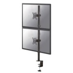 NOSILEC ZA MONITOR NEOMOUNTS GIBLJIVI NOSILEC ZA 2 MONITORJA 10-32", 6KG, FPMA-D550DVBLACK