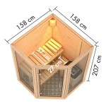 NOTRANJA SAVNA KARIBU YUMA (KOTNI VHOD) NOTRANJE UPRAVLJANJE - slika 4