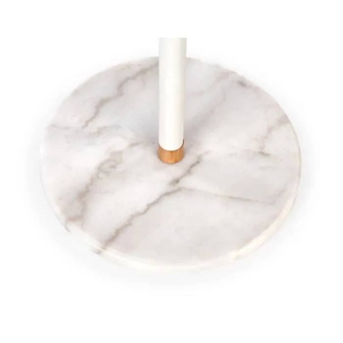 Obešalnik ARMI Obešalnik ARMI . Praktičen kovinski obešalnik z lesenimi dodatki, primeren za vsak prostor. Barva: - Bela / rjava Višina: - 183 cm