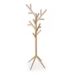 Obešalnik DAIKI je narejen iz lesa- hrast. Dimenzije: širina: 60cm globina: 60cm višina: 169cm