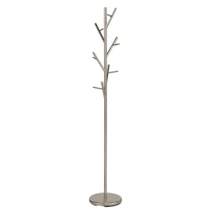 Obešalnik DINA . Praktičen obešalnik DINA, primeren za vsak prostor. Narejen je iz jekla. Dimenzija : - Fi: 30 cm - V: 170 cm Material: - jeklo