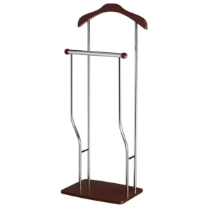Obešalnik GREG . Praktičen kovinsko leseni obešalnik, primeren za vsak prostor. Barva: wenge / krom Višina: - 107 cm