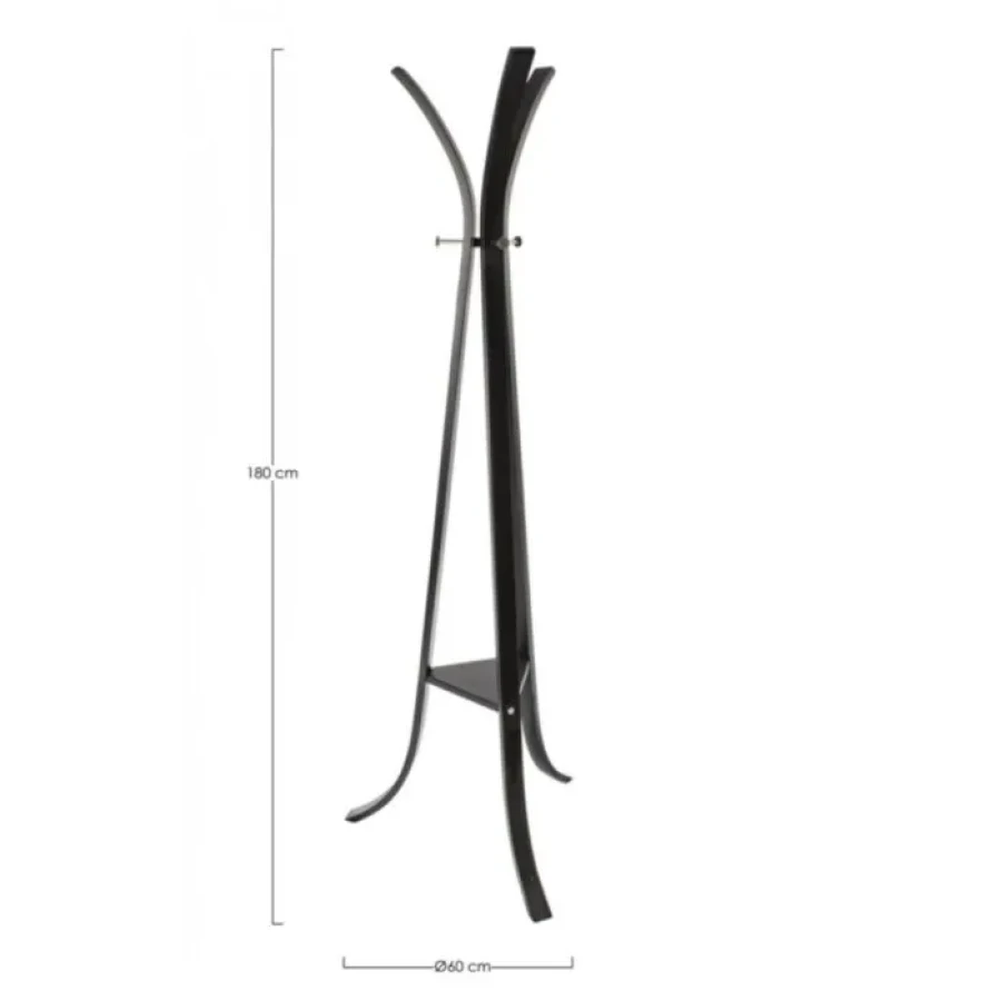 Obešalnik TRIOMPHE črna . Obešalnik TRIOMPHE črna je narejen iz kovine in je črne barve. Material: - Kovina Barva: - Črna Dimenzije: širina: 60cm